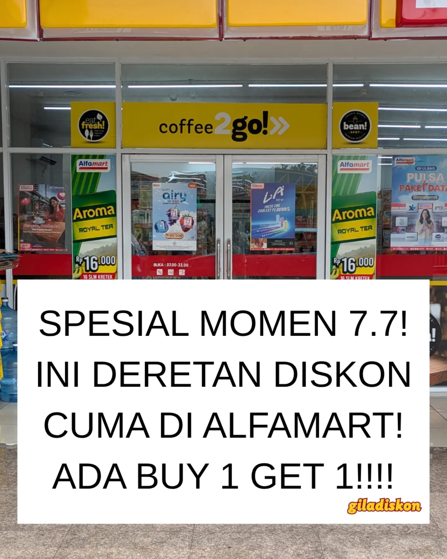 Double Date 7.7 Alfamart: Beli 1 Gratis 1, Beli 2 Gratis 1 - Image 1