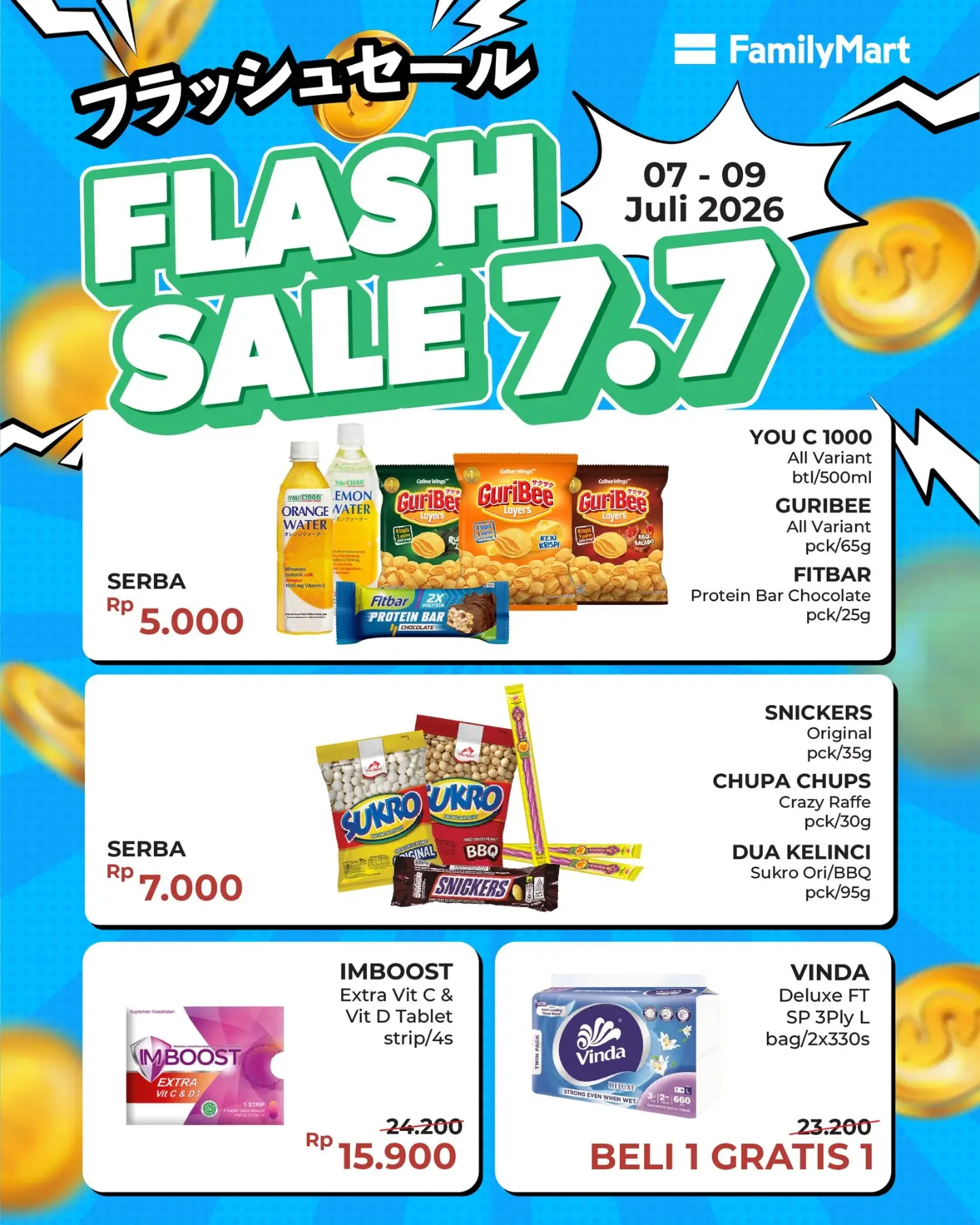 Flash Sale 07.07 FamilyMart: Diskon Camilan & Oden! - Image 4