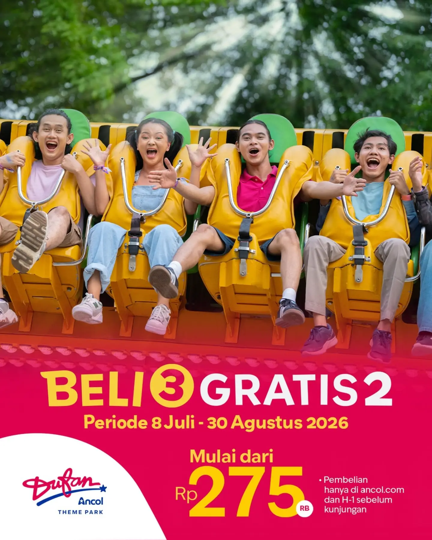 Promo Dufan: Beli 3 Gratis 2 Mulai Rp275.000 - Image 1