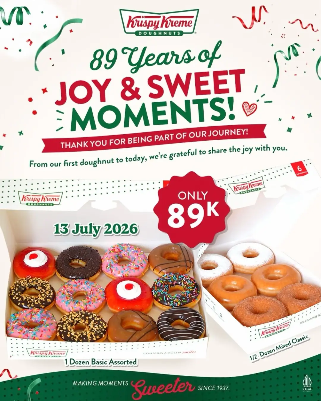 ½ Lusin Mixed Classic + 1 Lusin Assorted Doughnuts Rp89K - Image 2