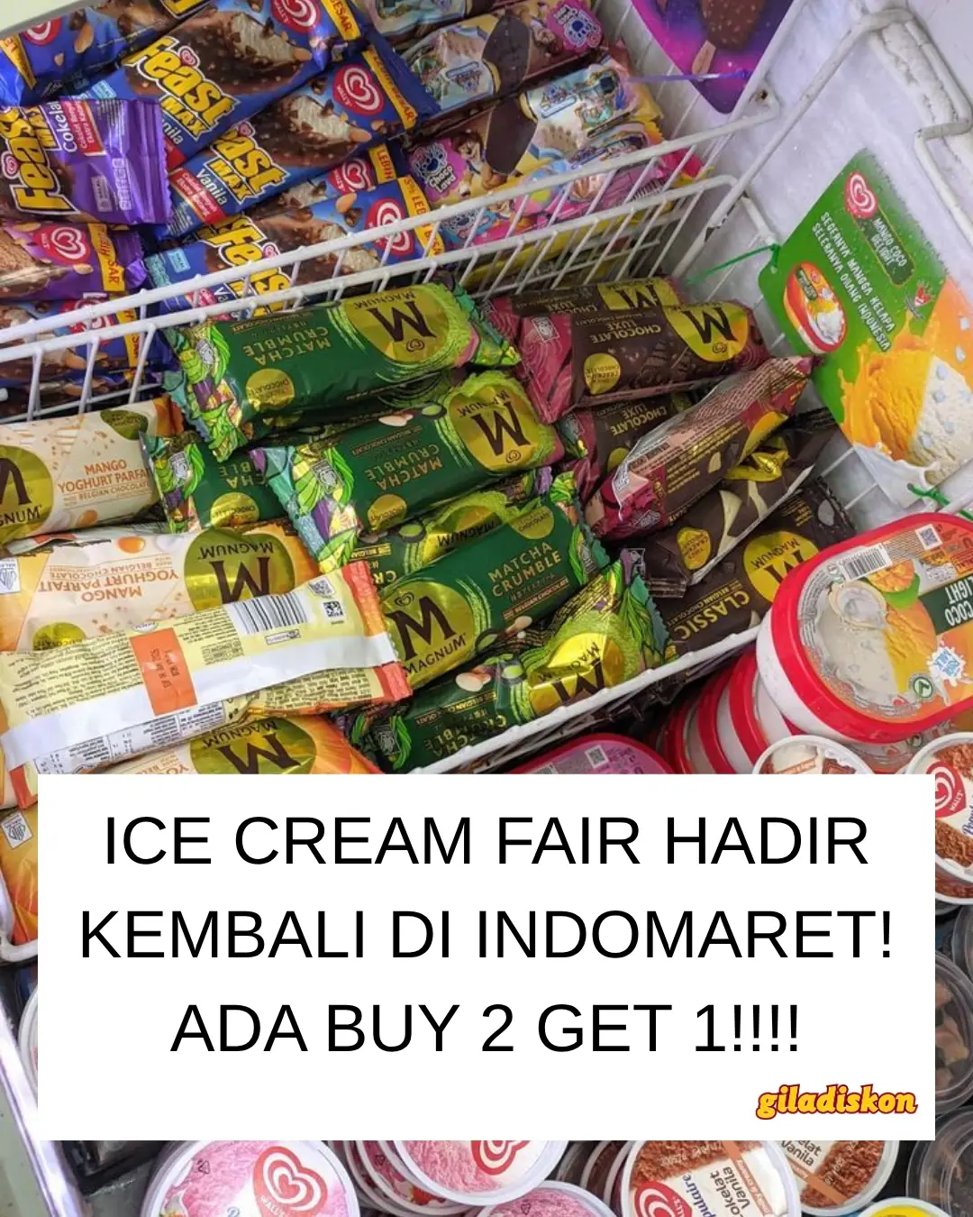 ICE CREAM FAIR: Promo Es Krim di Indomaret - Image 1