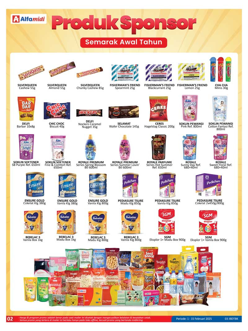 Katalog Promo Alfamidi Periode 1 - 15 Februari 2025 - Image 3