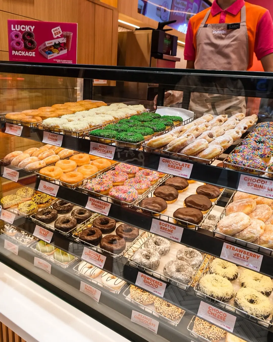 Dunkin' Grand Opening: ½ Dozen Donuts + Drink Rp88K, Free Upsize - Image 4