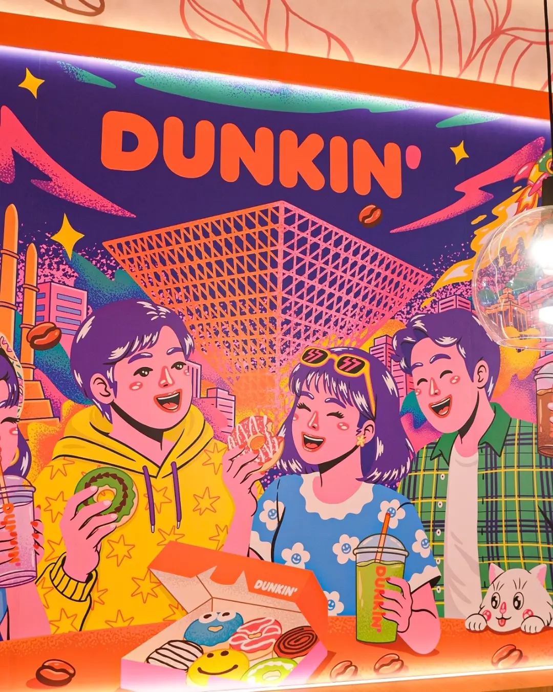 Dunkin' Grand Opening: ½ Dozen Donuts + Drink Rp88K, Free Upsize - Image 6