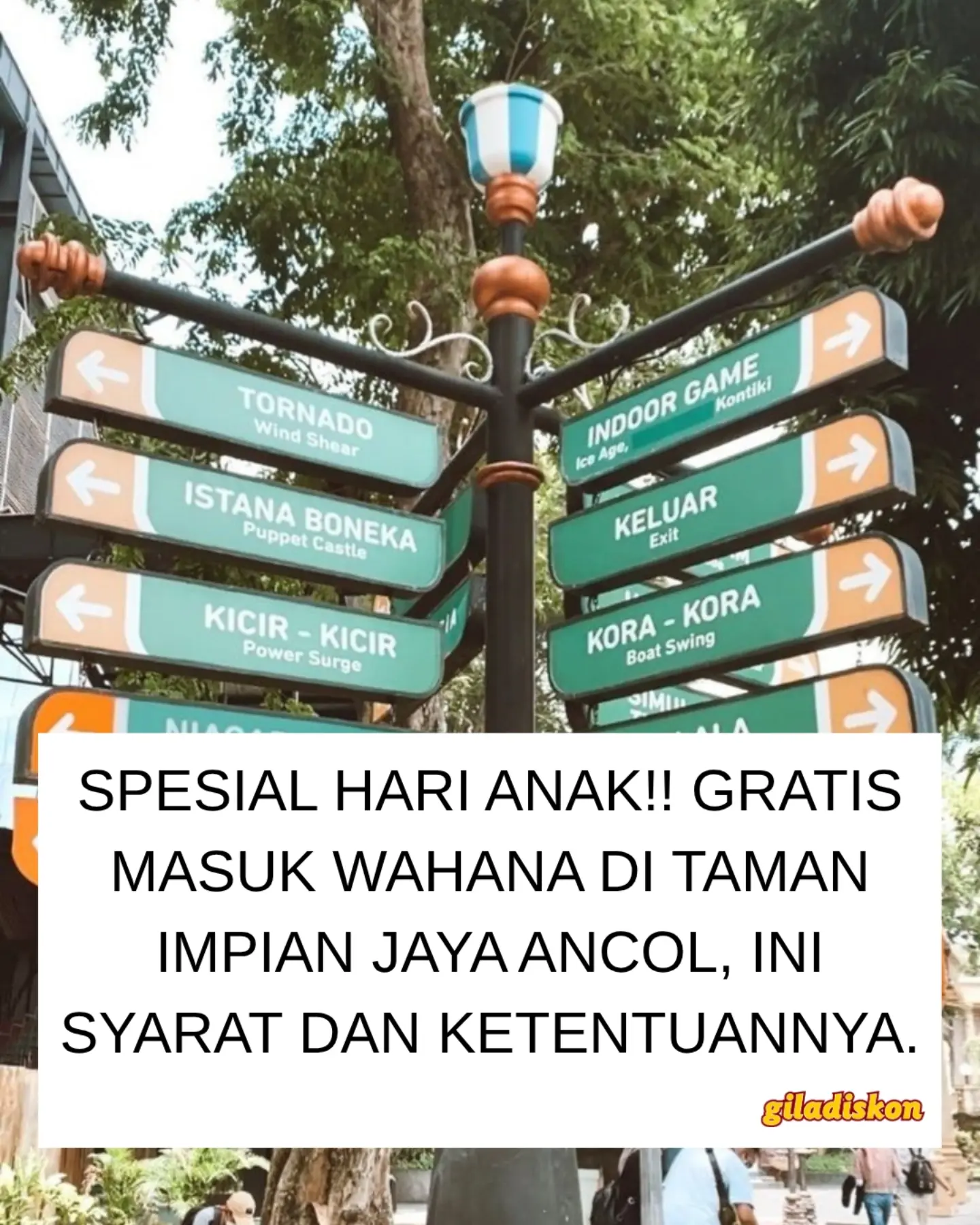 Gratis Tiket Ancol! Anak Usia 12 Tahun ke Bawah (23-26 Juli) - Image 1