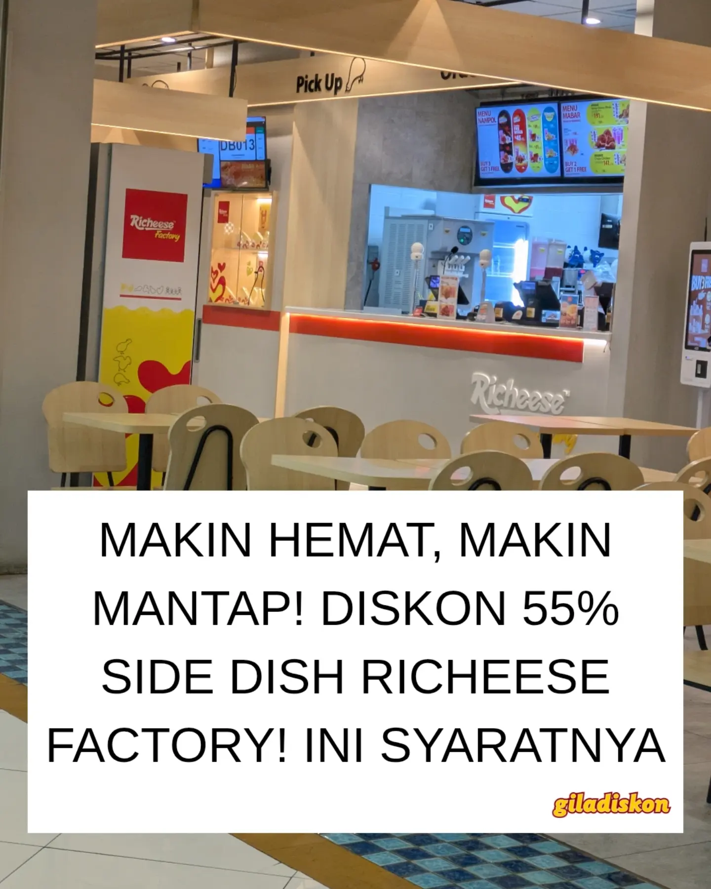 Diskon 55% Side Dish tiap beli Combo Richeese - Image 1
