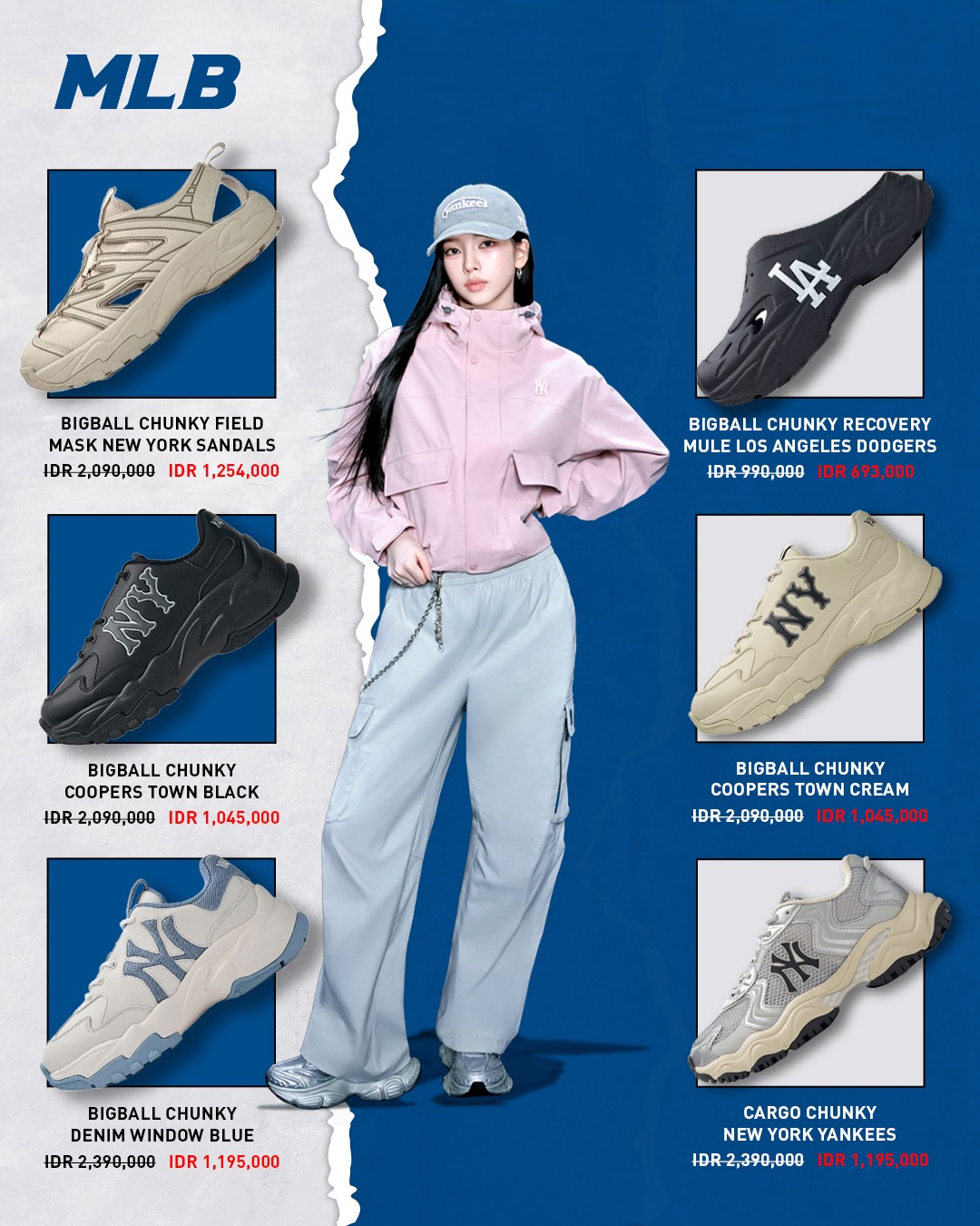 MLB Diskon 50% + Tambahan 20% Beli 2 Item - Image 2