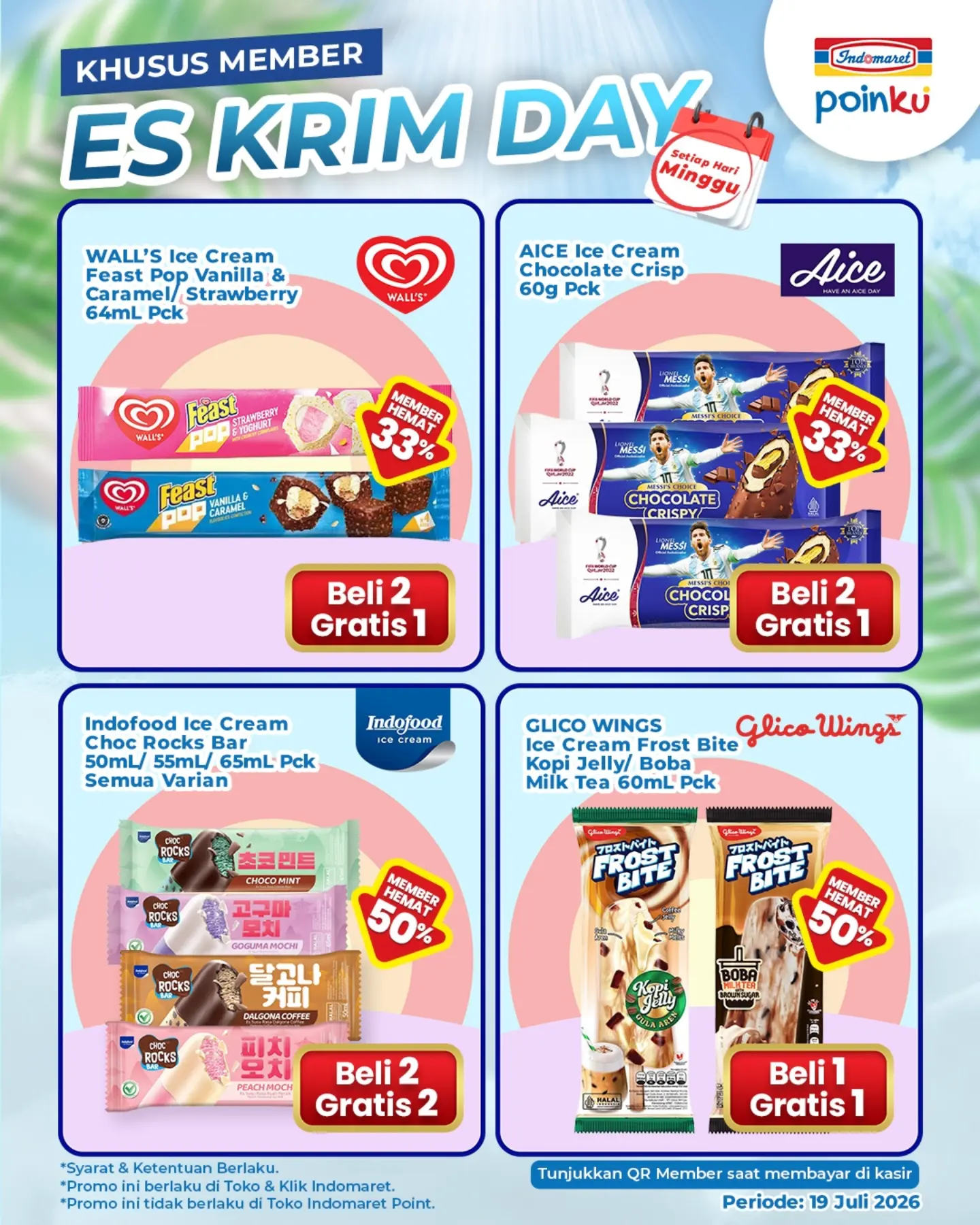 Promo Spesial Es Krim di Indomaret - Beli 2 Gratis 1 - Image 2