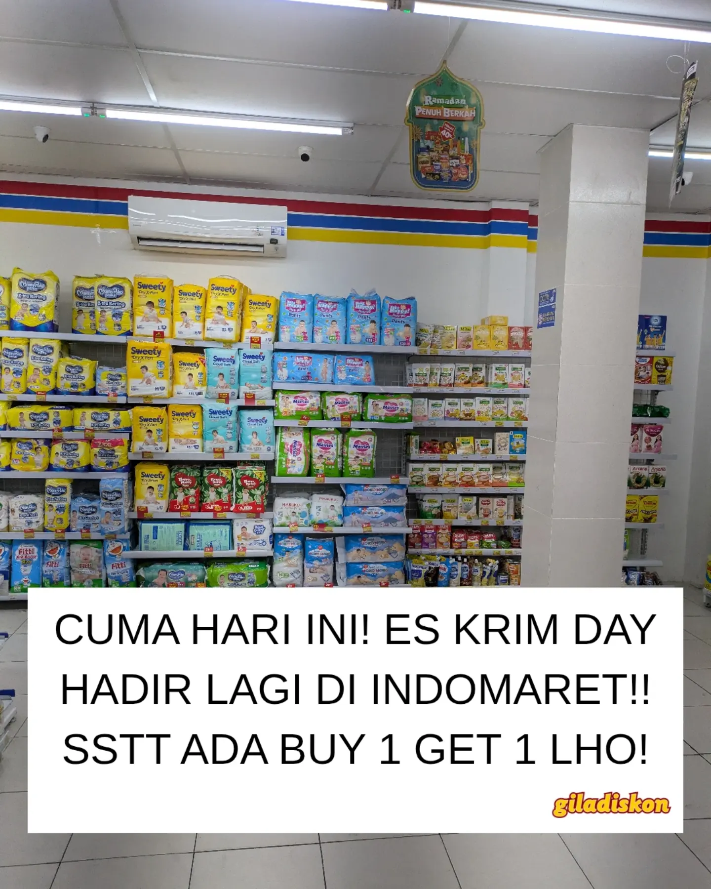 Promo Spesial Es Krim di Indomaret - Beli 2 Gratis 1 - Image 1