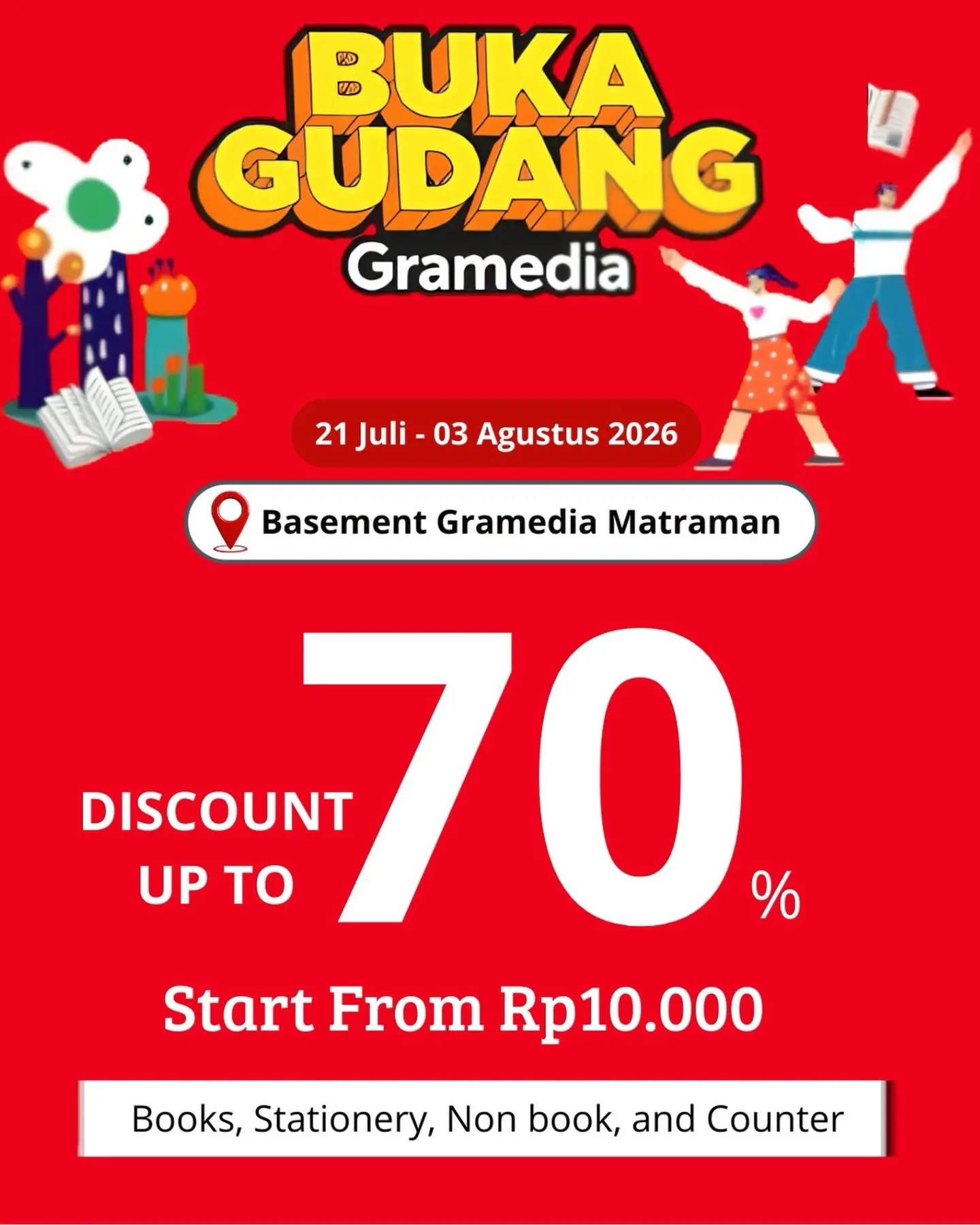 Buka Gudang Gramedia: Diskon hingga 70%, mulai Rp10.000 - Image 2