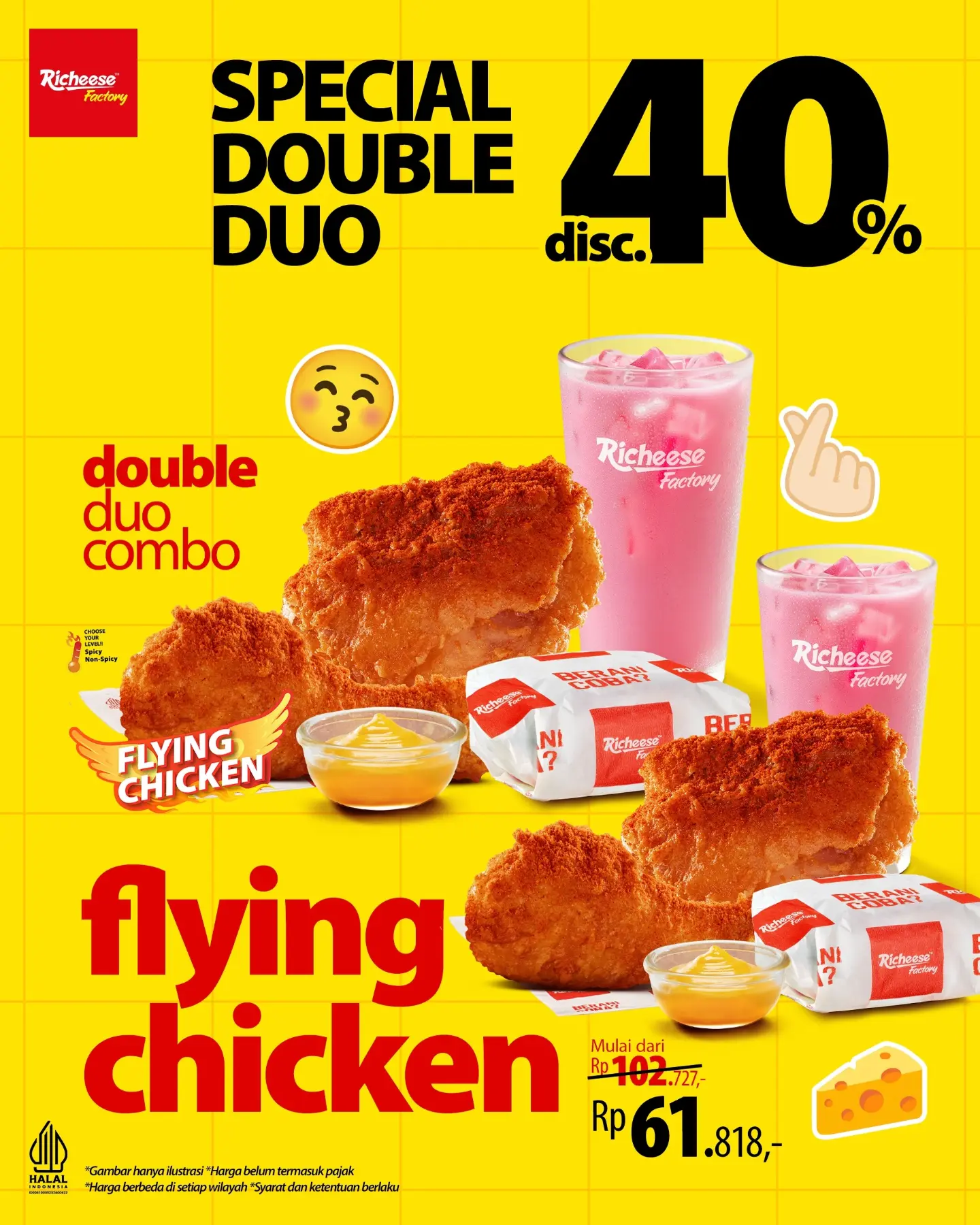 Diskon 40%! Double Duo Combo cuma 30 Ribuan - Image 2
