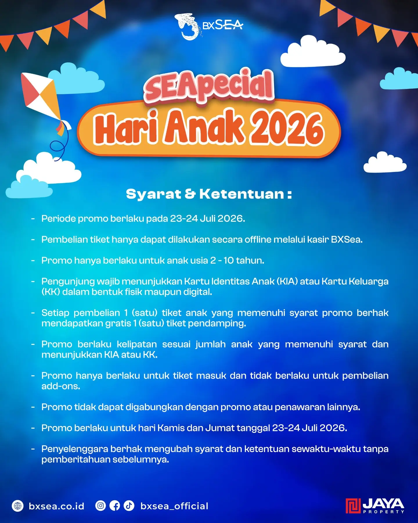 Promo Buy 1 FREE 1 Tiket BXSea Oceanarium - Image 3