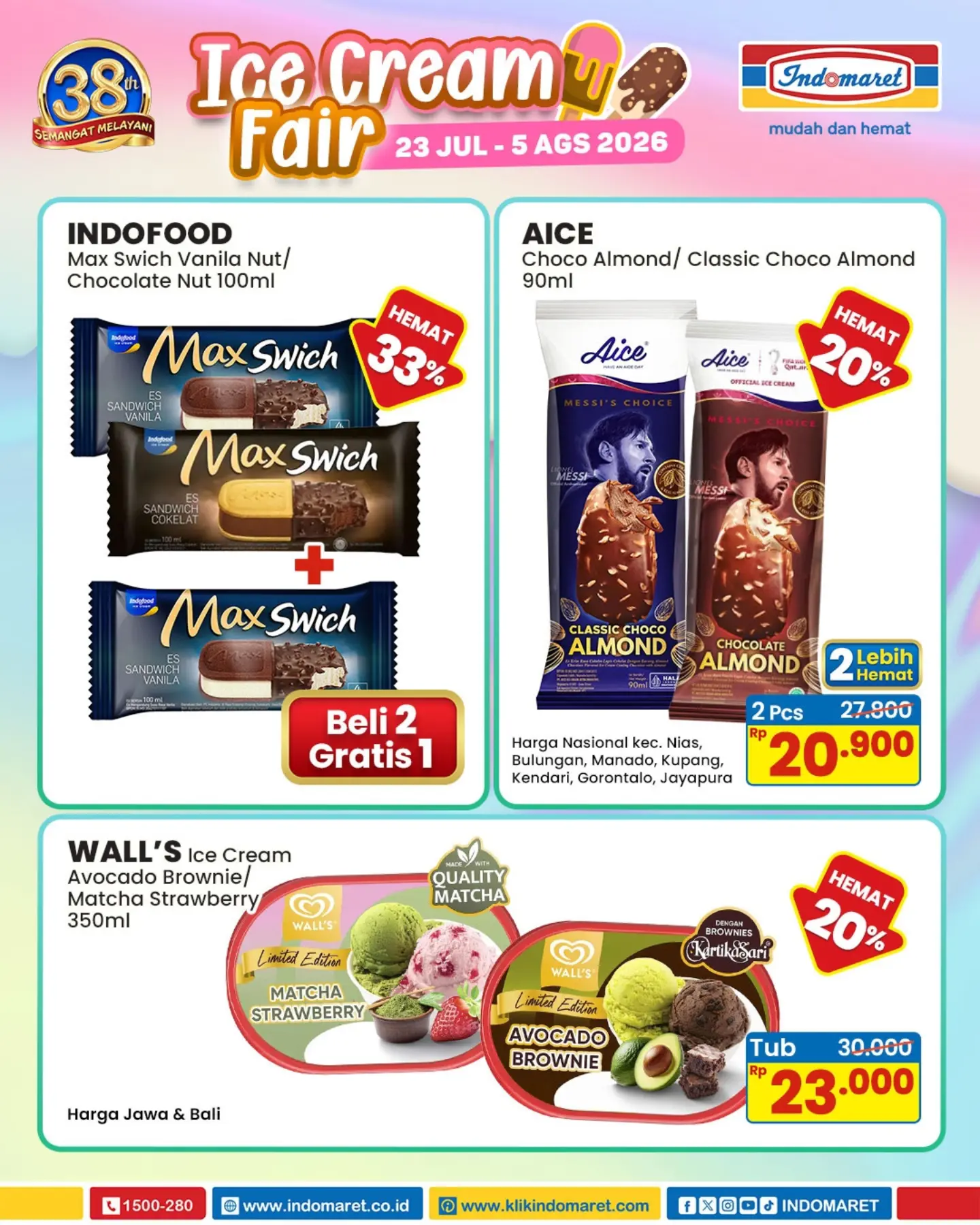 Promo Ice Cream Fair Indomaret 23 Juli - 5 Agustus 2026 - Image 2