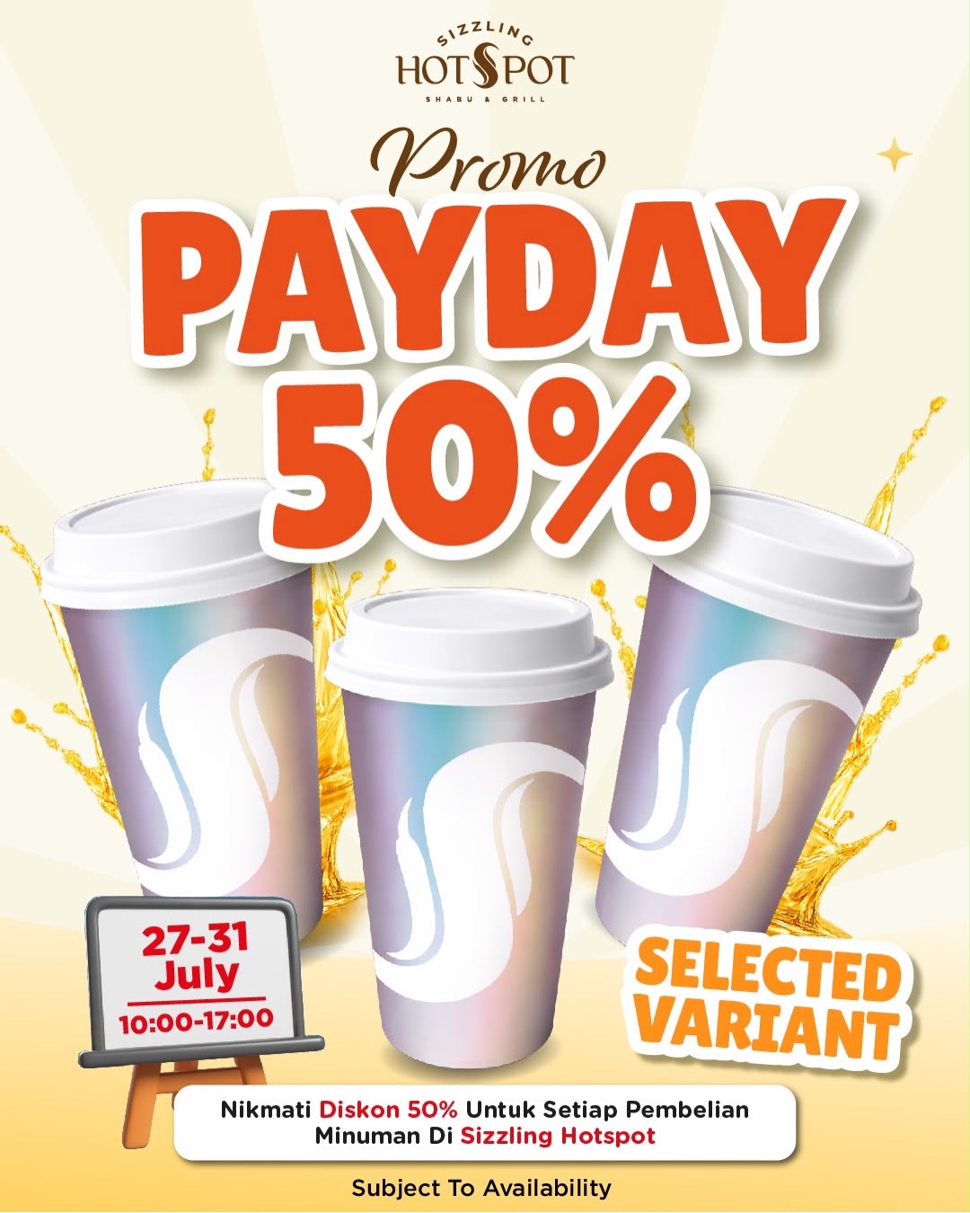 Minuman Pilihan 50% OFF di Haidilao Group 27-31 Juli - Image 5