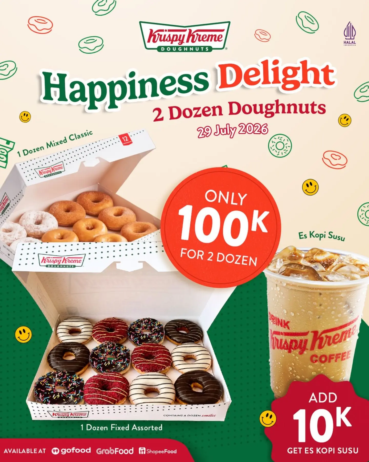 2 Lusin Doughnuts Cuma Rp100 Ribu! - Image 2