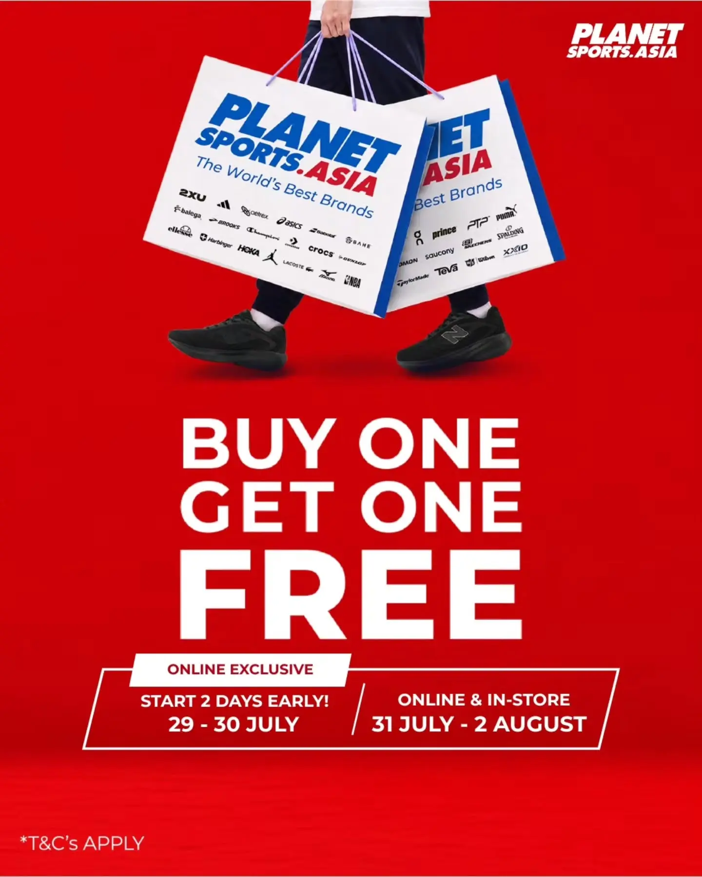 Beli 1 Gratis 1 di Planet Sports (29 Jul-2 Agt) - Image 2