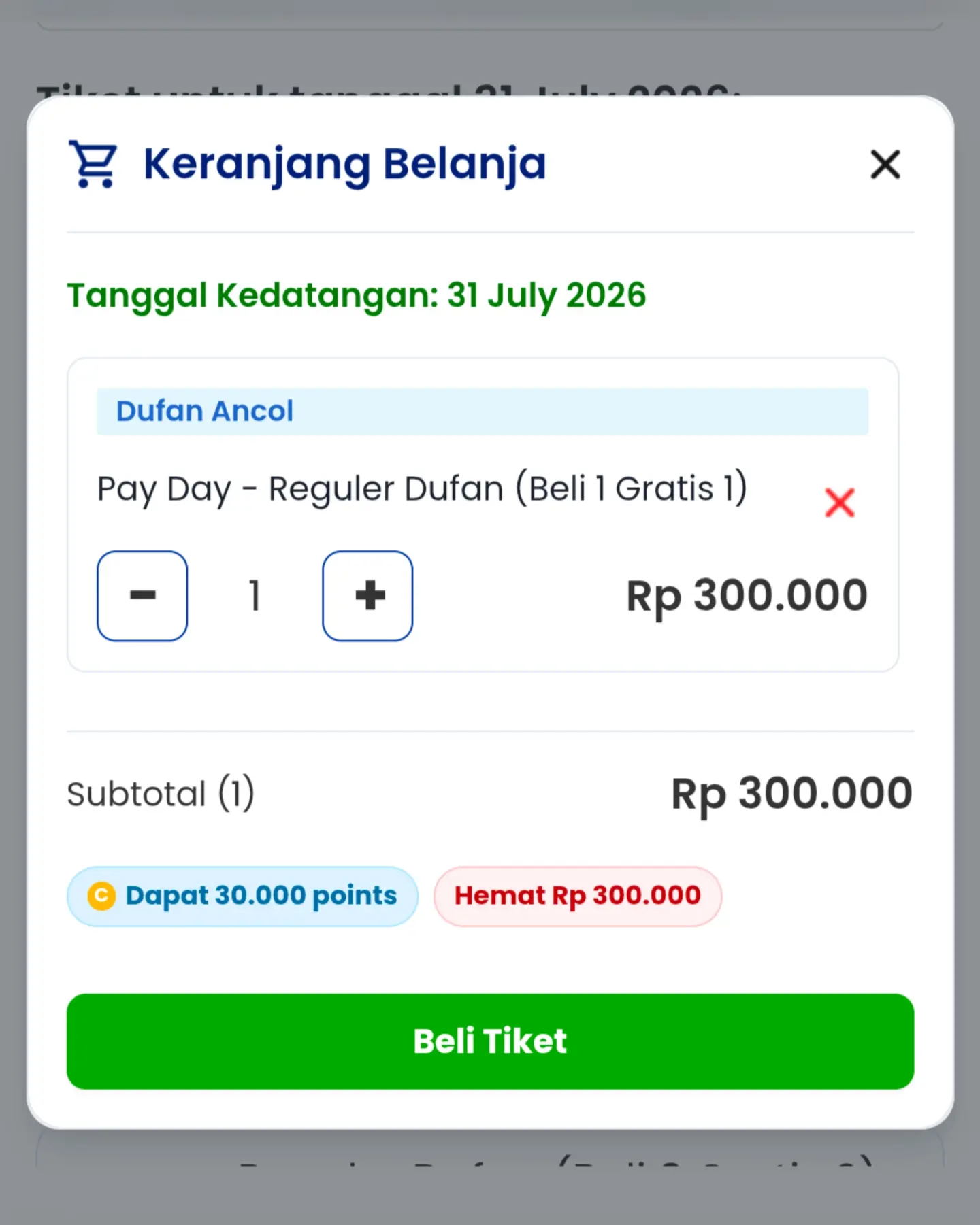 Flash Sale Pay Day Dufan: Beli 1 Gratis 1 Rp275.000 - Image 2