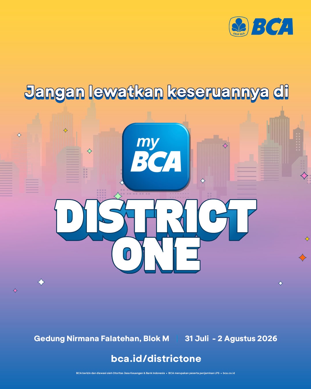 myBCA District One 2026: Jajanan Rp1, Tebus Murah Mulai Rp320rb - Image 5