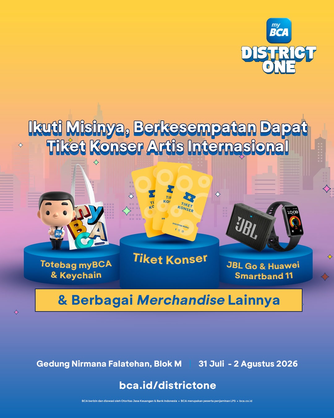myBCA District One 2026: Jajanan Rp1, Tebus Murah Mulai Rp320rb - Image 2