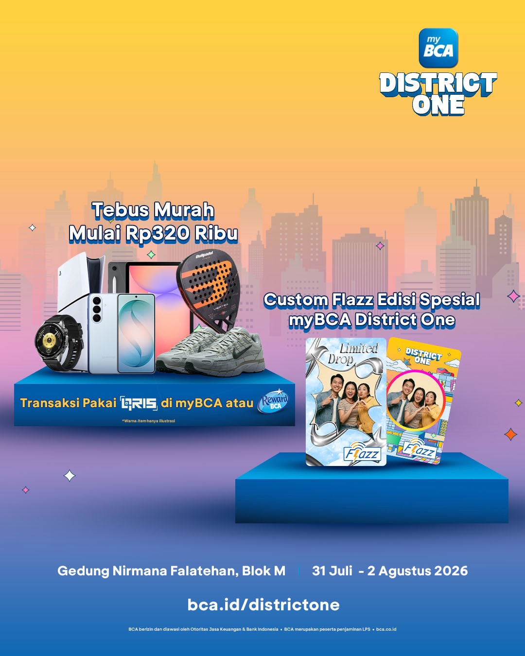 myBCA District One 2026: Jajanan Rp1, Tebus Murah Mulai Rp320rb - Image 4
