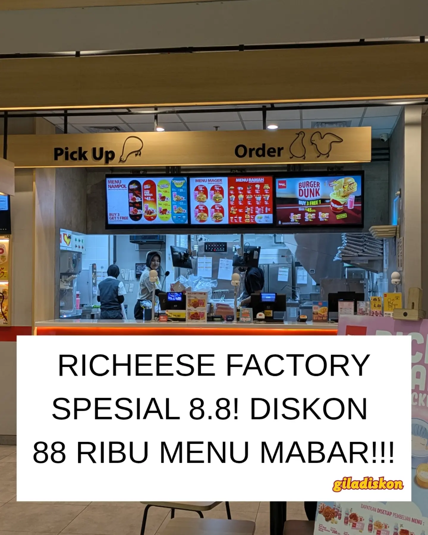 Diskon Serba Rp88 Ribu untuk Combo Ayam 1 Ekor - Double Date 8.8