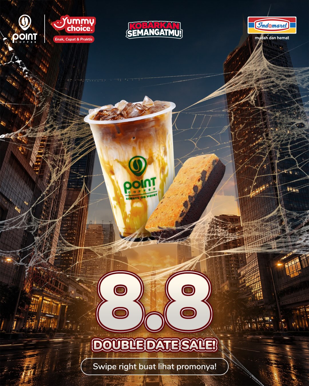 8.8: Diskon Rp15rb di Klik Indomaret + Brownies Rp8.800 - Image 1