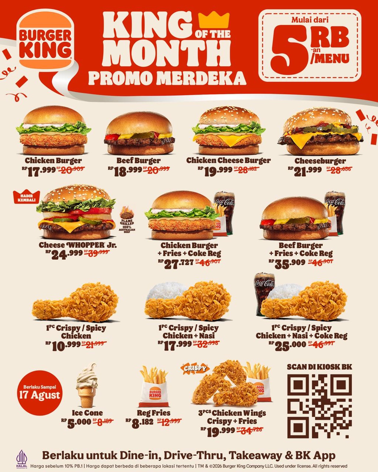 KOTM Edisi Merdeka: Menu Mulai Rp5RB-an - Image 1