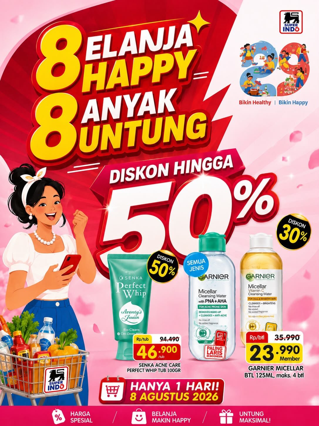 Promo 8.8 SuperIndo: Diskon Gila 1 Hari! - Image 1