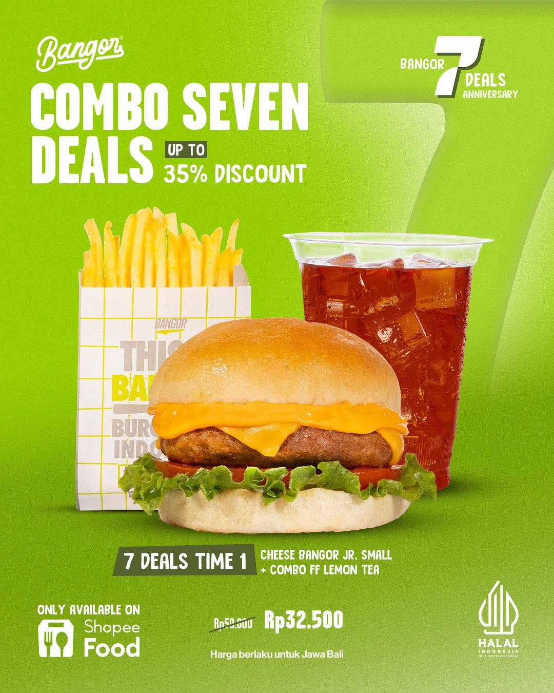 Burger Bangor Ulang Tahun ke-7: Promo Mulai 8 Ribuan! (8-9 Agustus) - Image 3