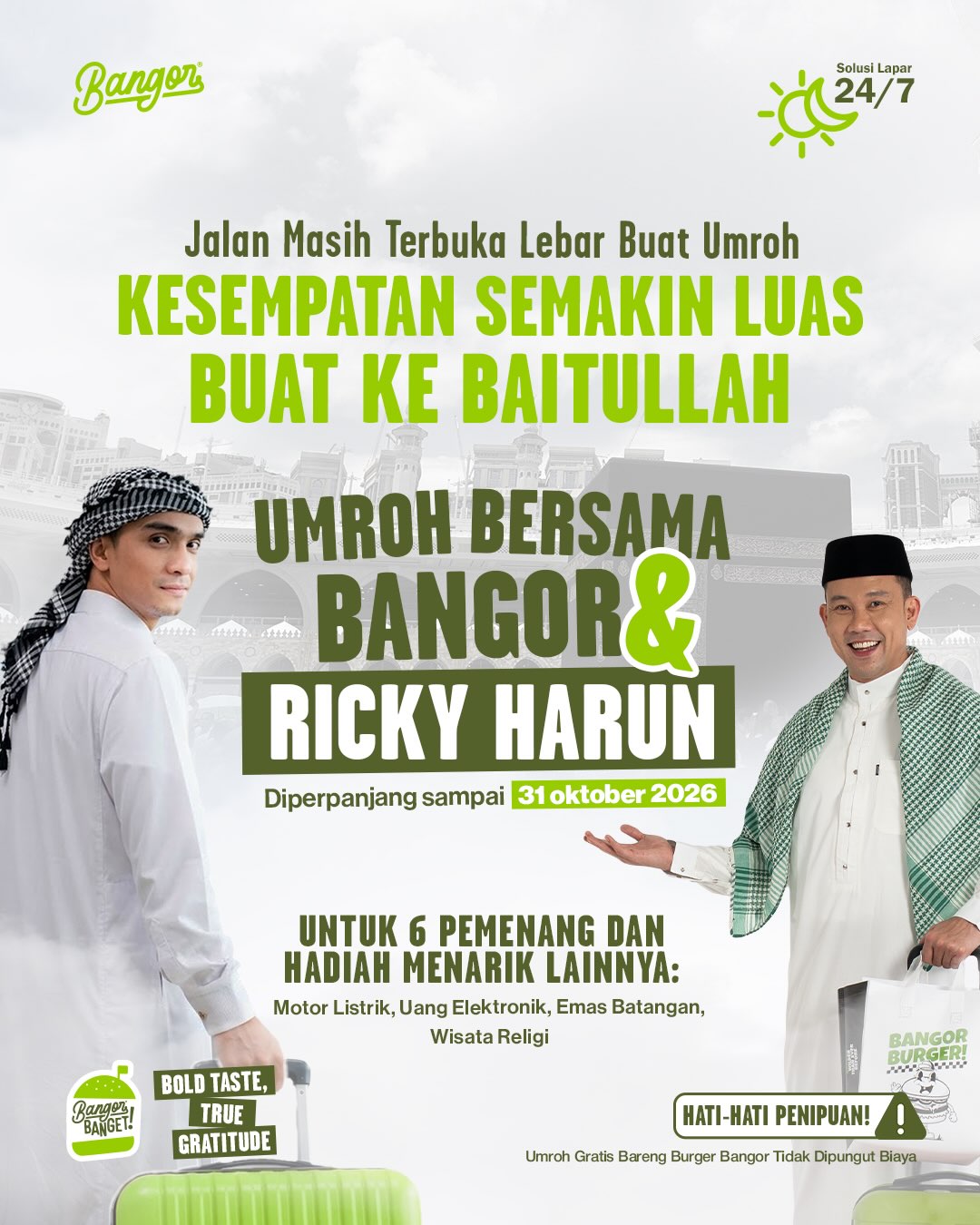 Burger Bangor Ulang Tahun ke-7: Promo Mulai 8 Ribuan! (8-9 Agustus) - Image 11