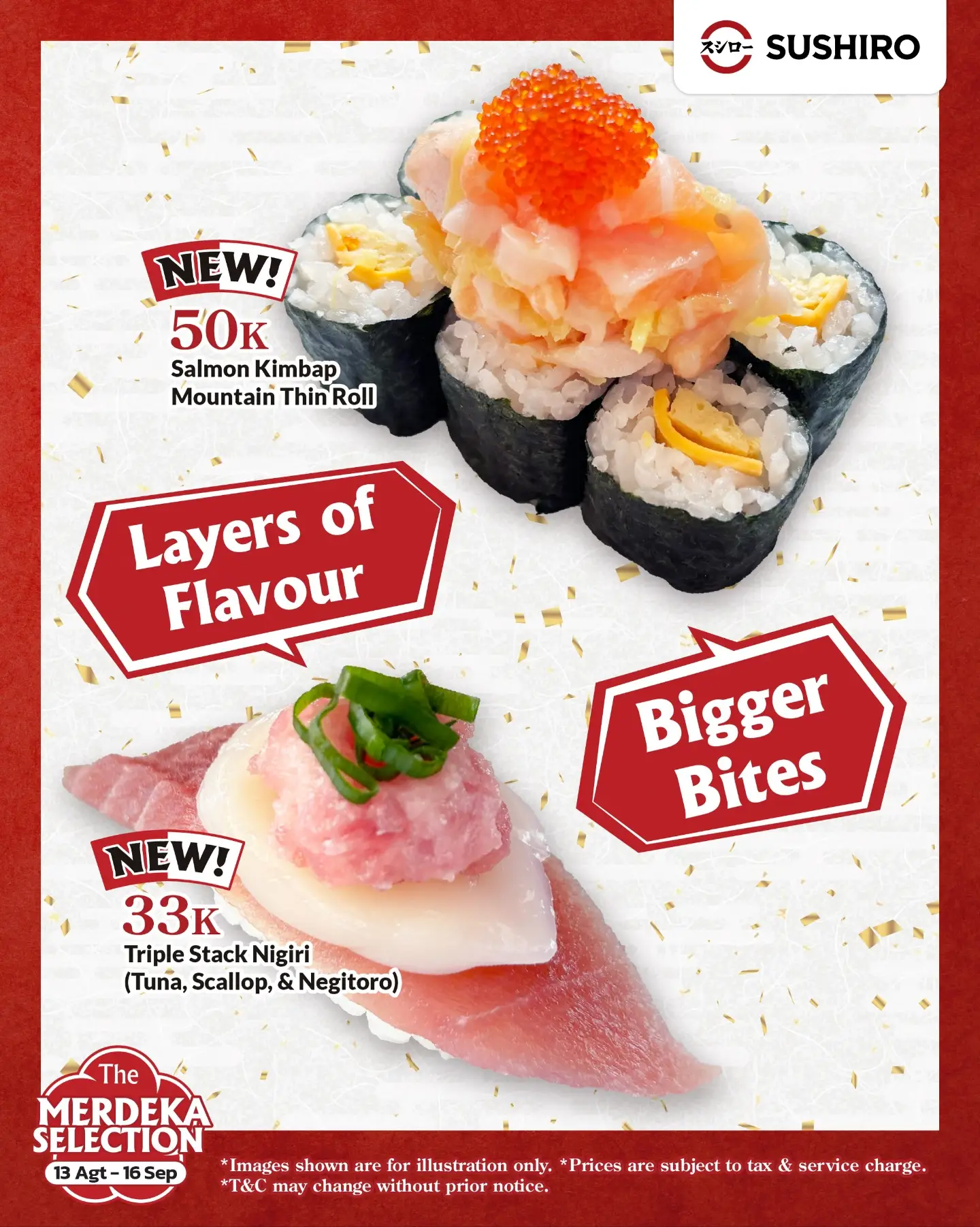 Promo Merdeka Sushiro: Bebas Pilih Sushi Favoritmu! - Image 2