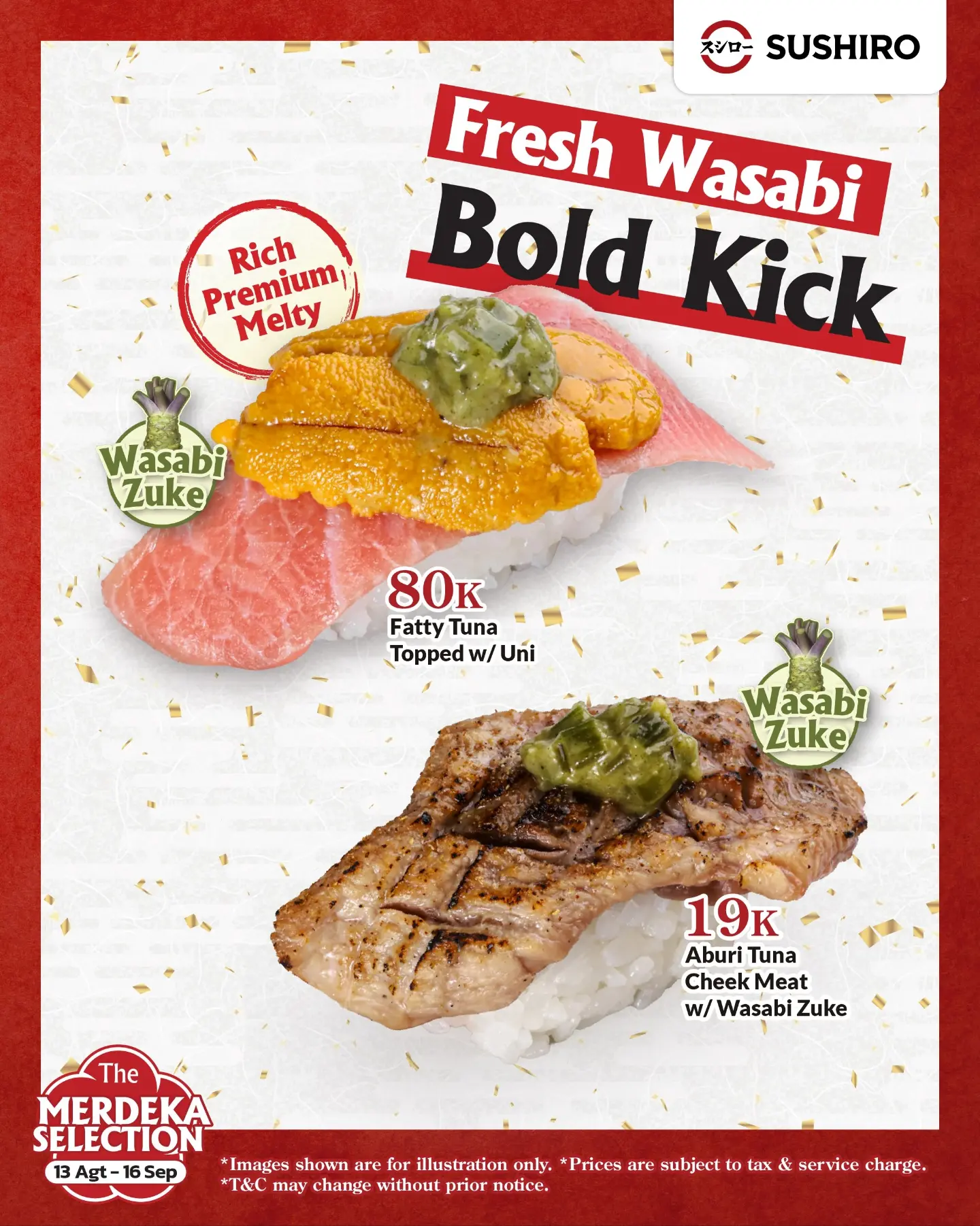 Promo Merdeka Sushiro: Bebas Pilih Sushi Favoritmu! - Image 4