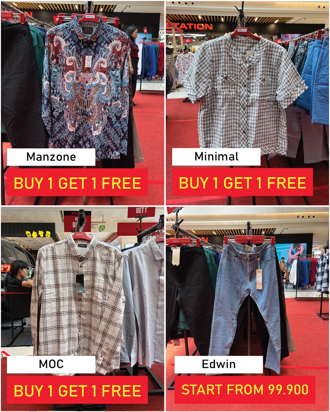 Bazaar Salezone Green Sedayu Mall: Diskon s/d 70%, Buy 1 Get 1 & 3! - Image 10
