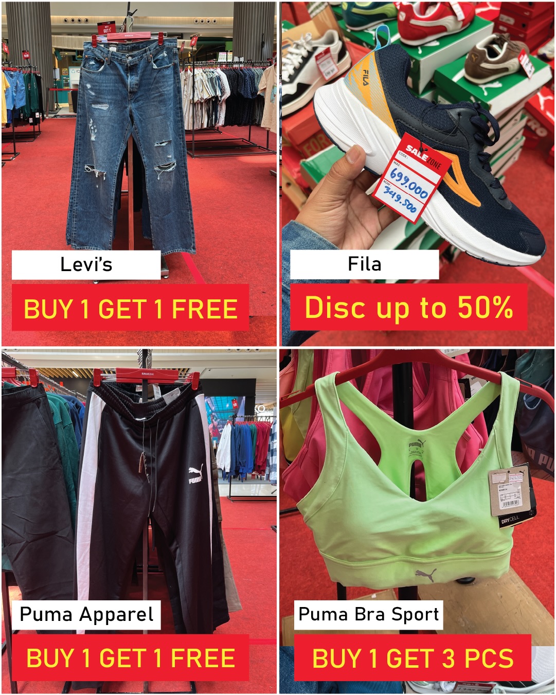 Bazaar Salezone Green Sedayu Mall: Diskon s/d 70%, Buy 1 Get 1 & 3! - Image 9
