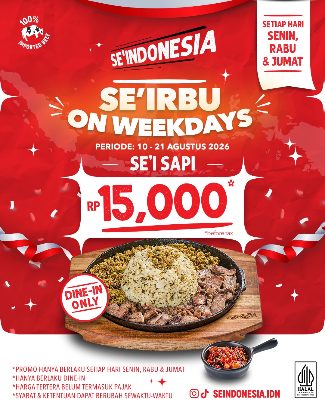 Promo Se'I Original Sapi Rp15.000 di Se'Indonesia - Image 2