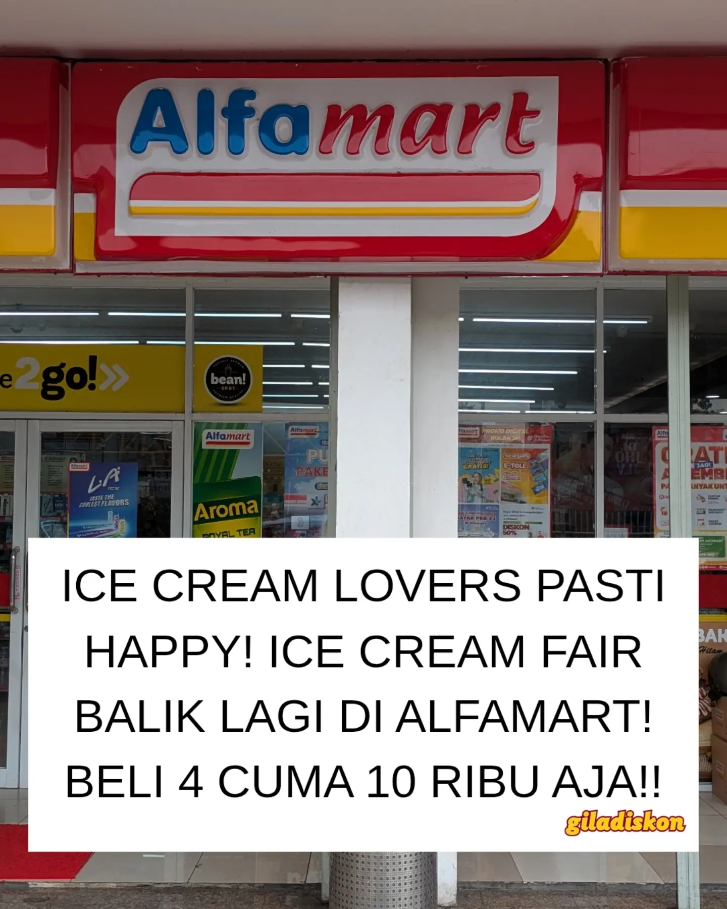 Dingin di Lidah, Happy Sampai Hati! Promo Ice Cream Fair Alfamart - Image 1