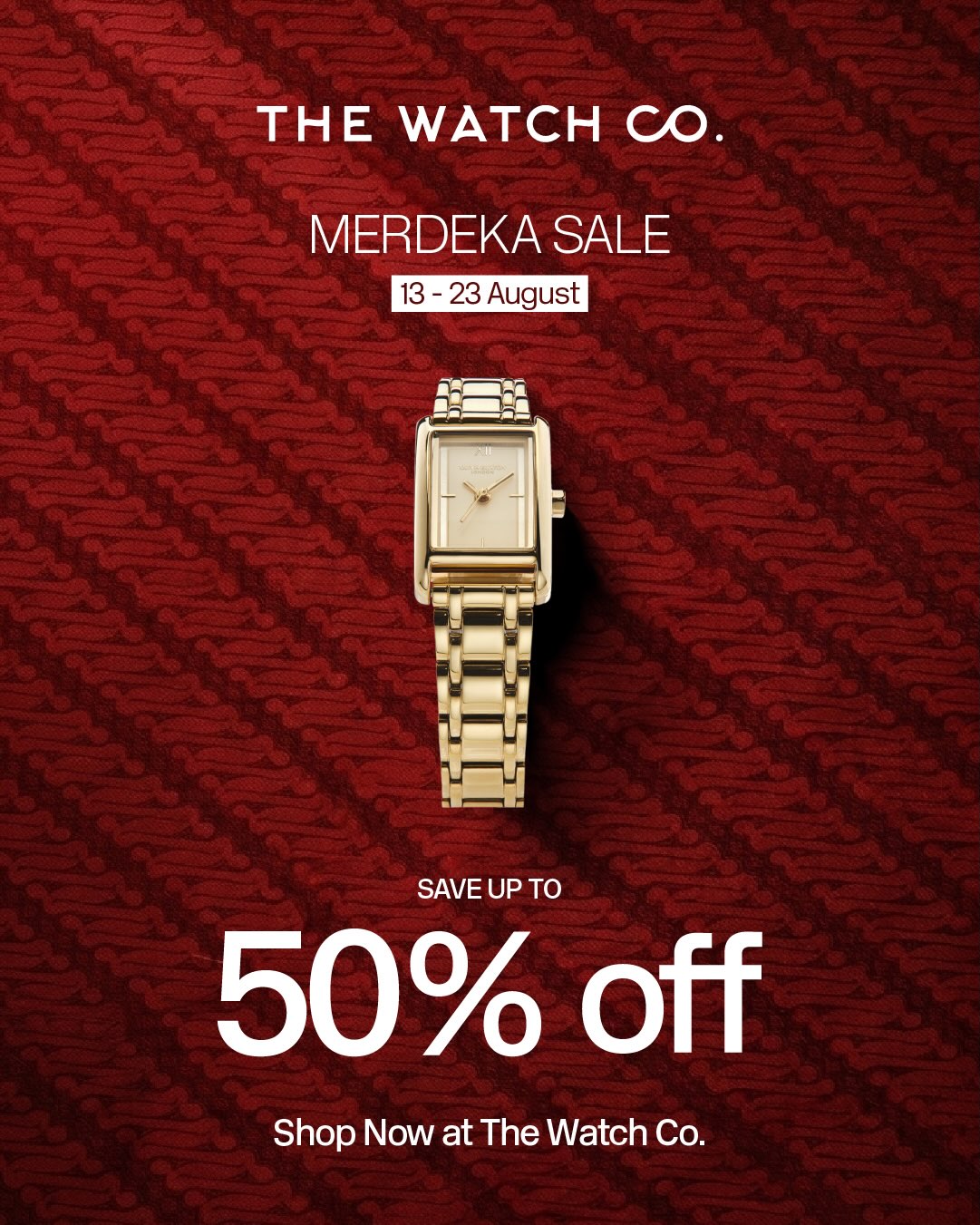 Promo Merdeka The Watch Co: Diskon Hingga 50% + Extra 250K BCA - Image 5