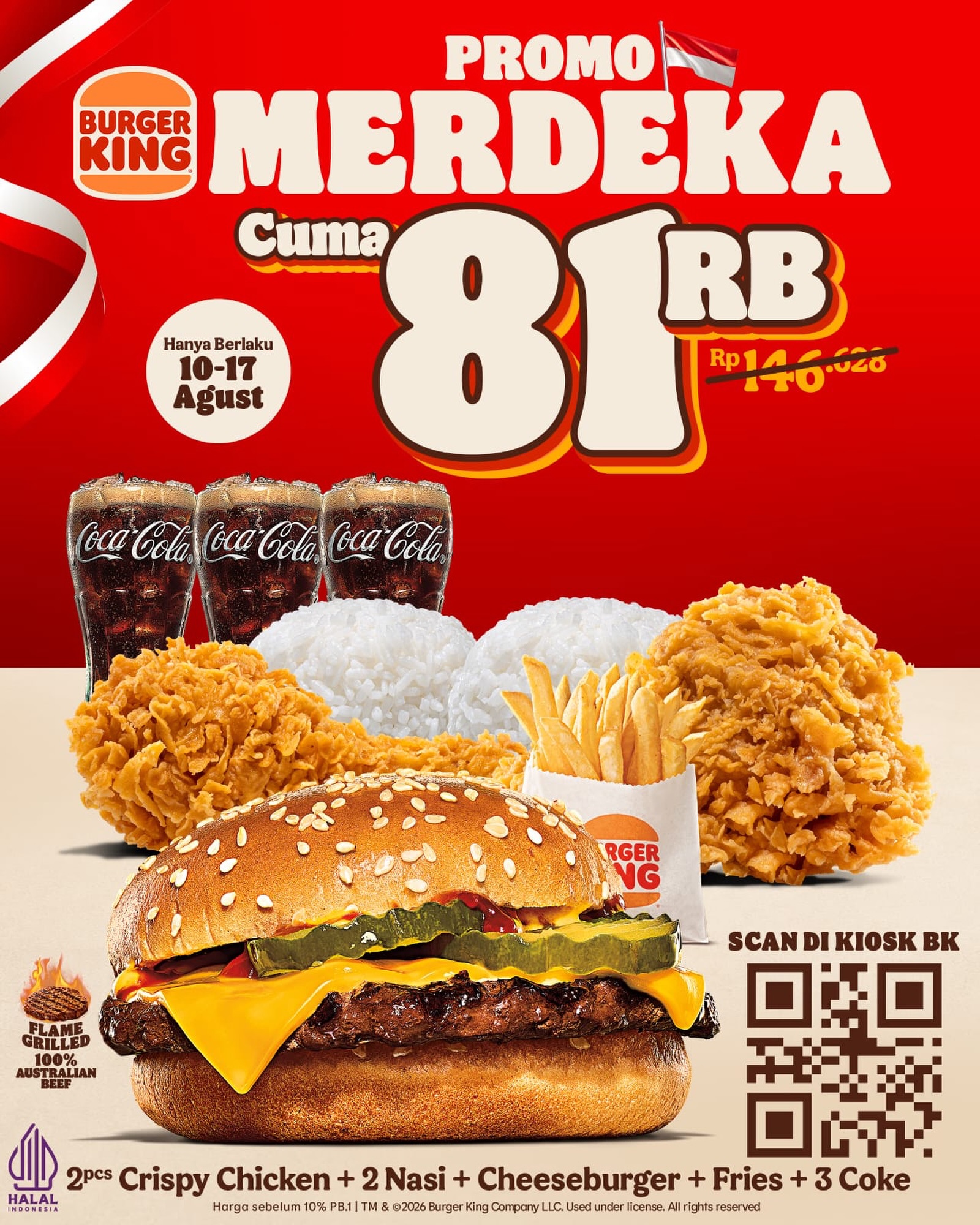 Paket Rame-rame Merdeka Cuma Rp81rb - Image 1