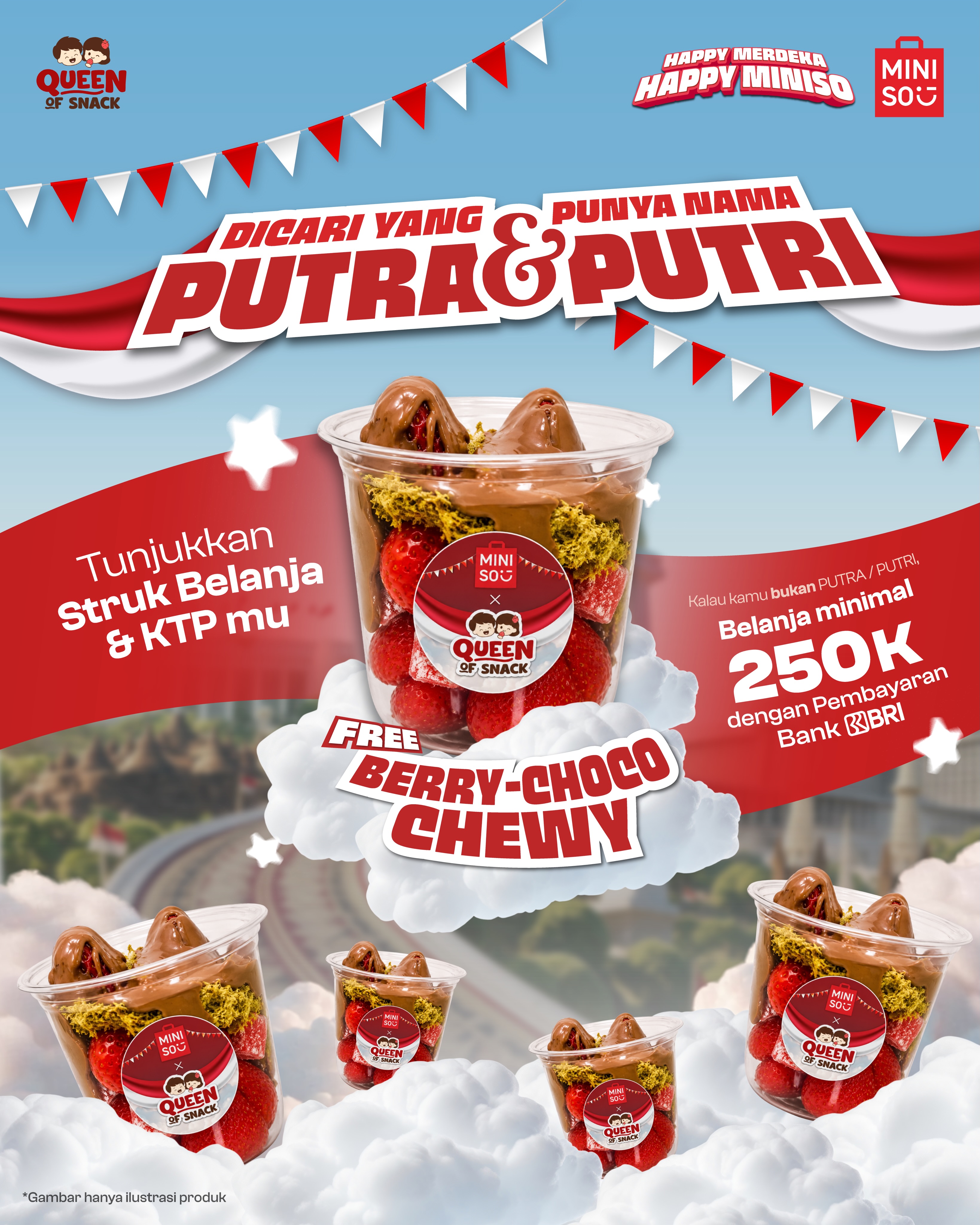 Berburu Promo 17an di Miniso: Free Dessert & YOYO Giant Bag! - Image 4