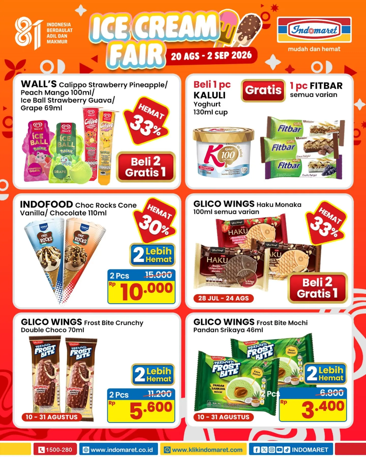 Ice Cream Fair Indomaret! Borong Es Krim Favorit, Promo 20 Ags-2 Sep - Image 2