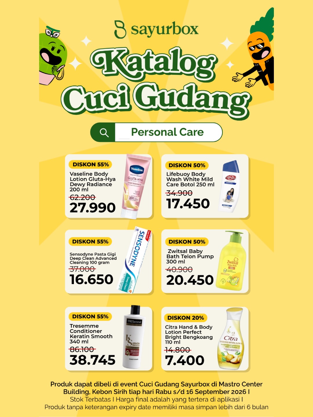 Cuci Gudang Sayurbox: Diskon s/d 90% + Lucky Draw! - Image 4