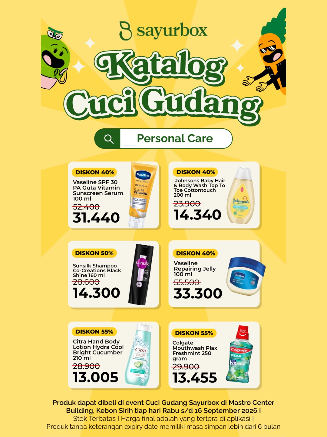 Cuci Gudang Sayurbox: Diskon s/d 90% + Lucky Draw! - Image 5