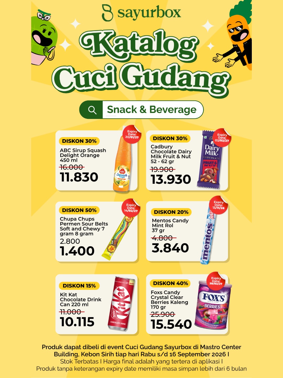 Cuci Gudang Sayurbox: Diskon s/d 90% + Lucky Draw! - Image 2