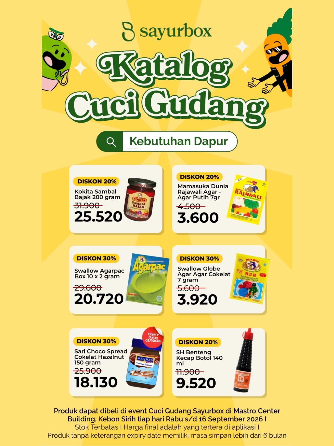 Cuci Gudang Sayurbox: Diskon s/d 90% + Lucky Draw! - Image 3