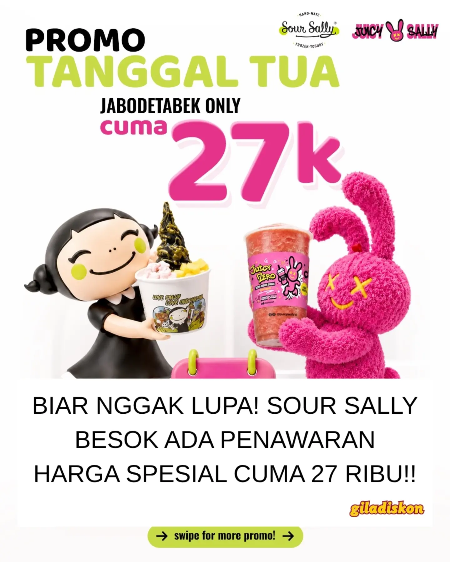 Tanggal Tua? Diskon 27K di Sour Sally & Juicy Sally! - Image 1