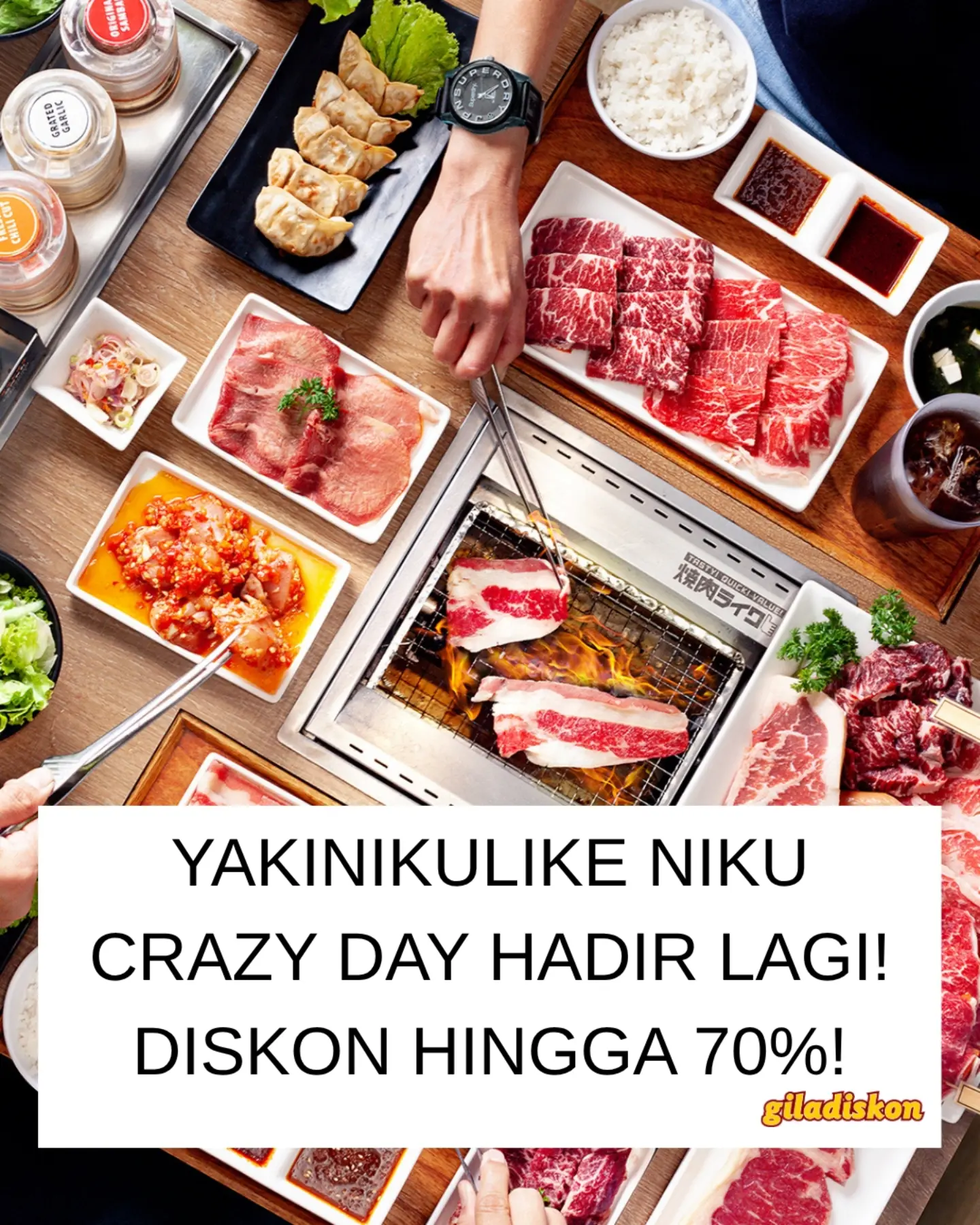 Niku Crazy Day Balik Lagi: Karubi & Skirt Set Rp29 Ribu, 29 Agustus 2026! - Image 1