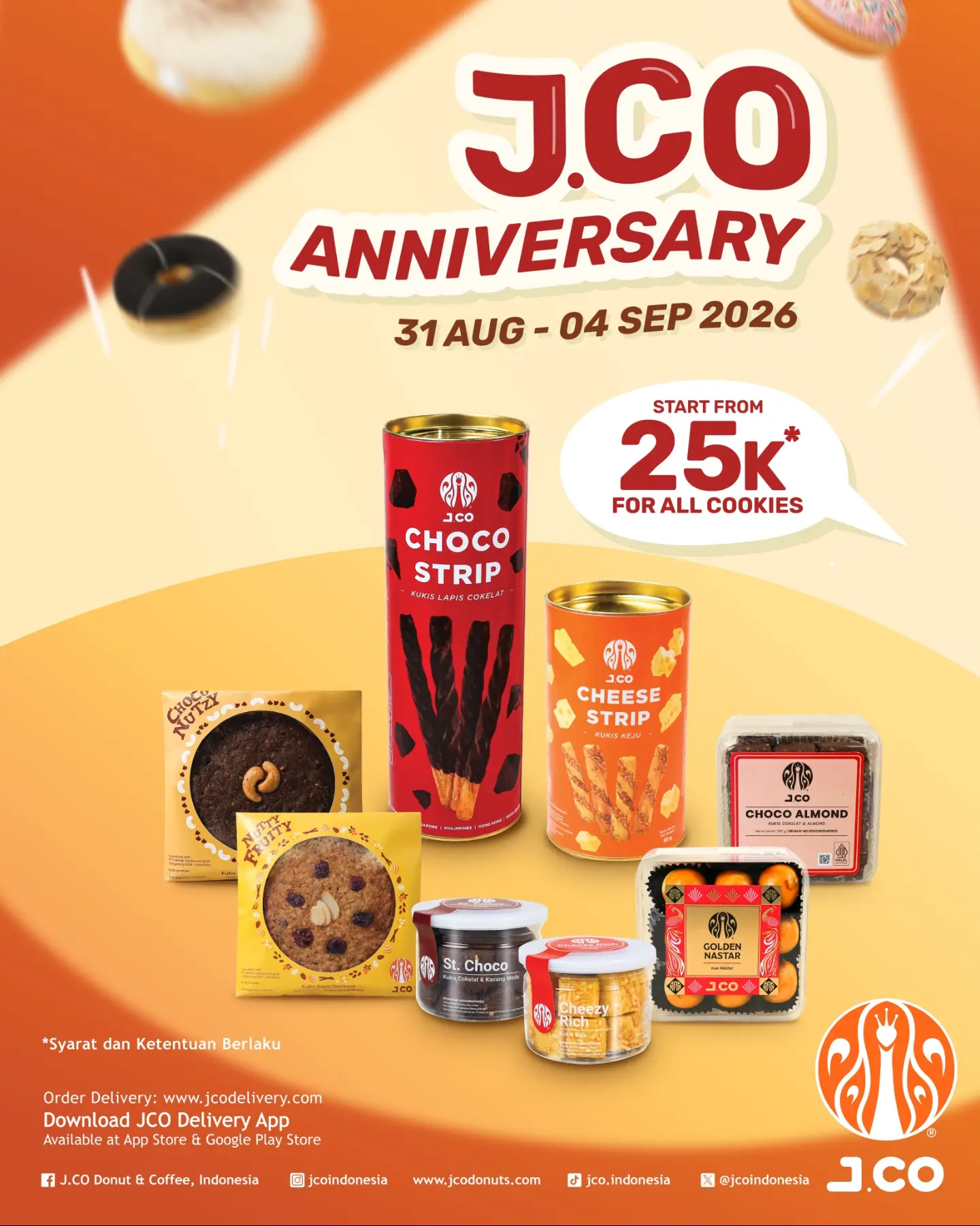 JCO 21st Anniversary Deals: Donuts from Rp118K, Cakes Rp35K - Image 9