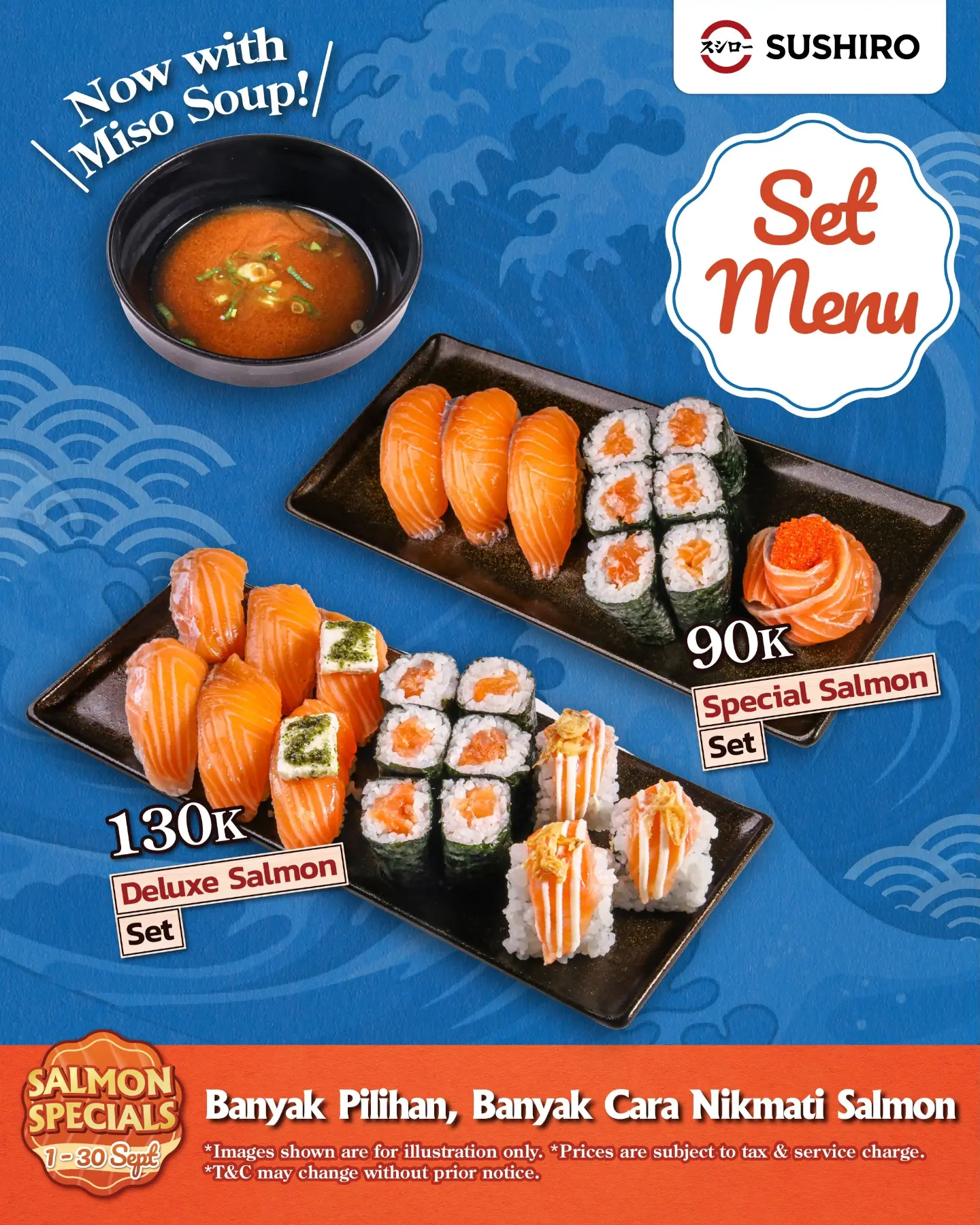 Promo Salmon Sushiro: Varian Lengkap 1-30 September di Semua Store - Image 8
