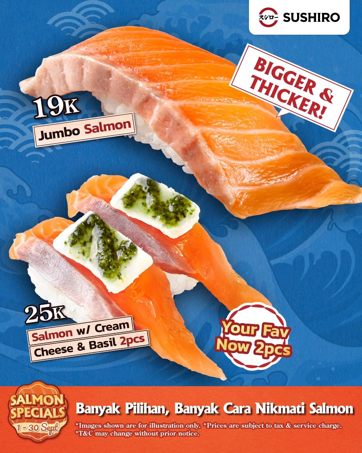 Promo Salmon Sushiro: Varian Lengkap 1-30 September di Semua Store - Image 6