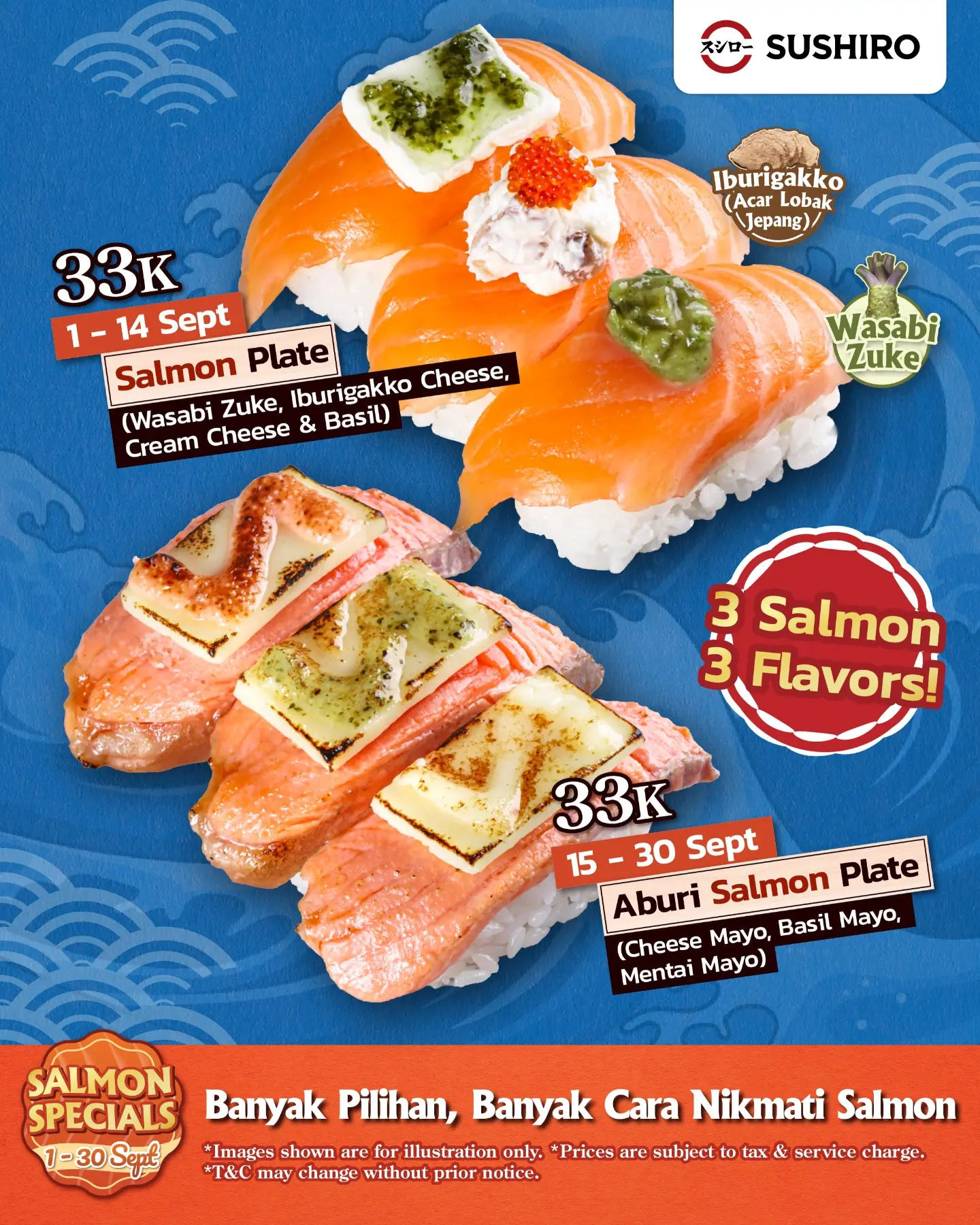 Promo Salmon Sushiro: Varian Lengkap 1-30 September di Semua Store - Image 5